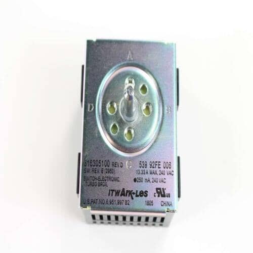 316305100 Electrolux Turbo Flex Infinite Switch