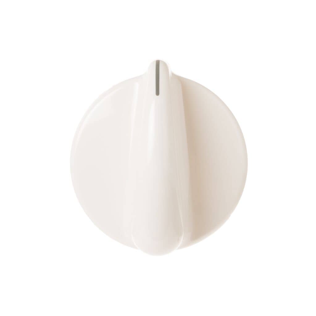 WB03T10092 GE Burner Control Knob (Bisque)