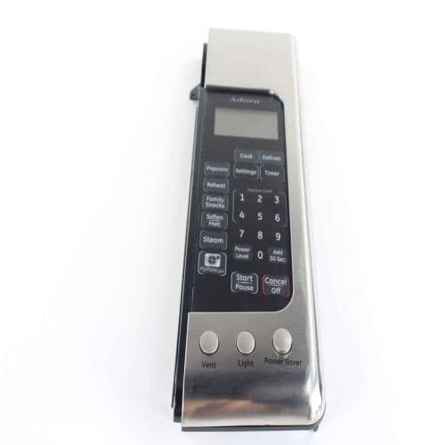 WB07X11363 GE Touchpad Control Panel (Stainless)