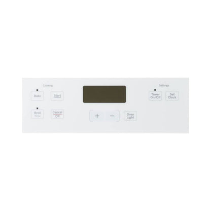 WB07X21378 GE Control Panel/Overlay