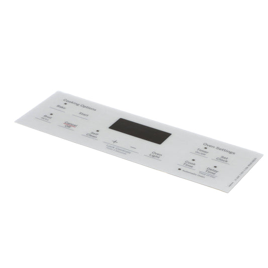 WB07X26652 GE Circuit Board Overlay (White)