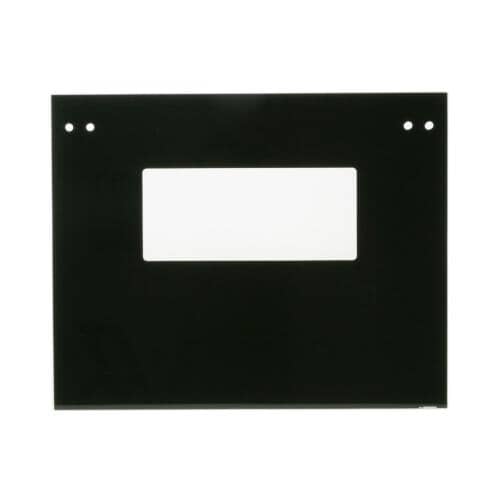 WB15T10122 GE Outer Door Glass (Black)