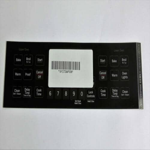 WB27T11465 GE Overlay