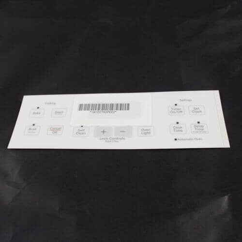 WB27T11512 GE Oven Overlay