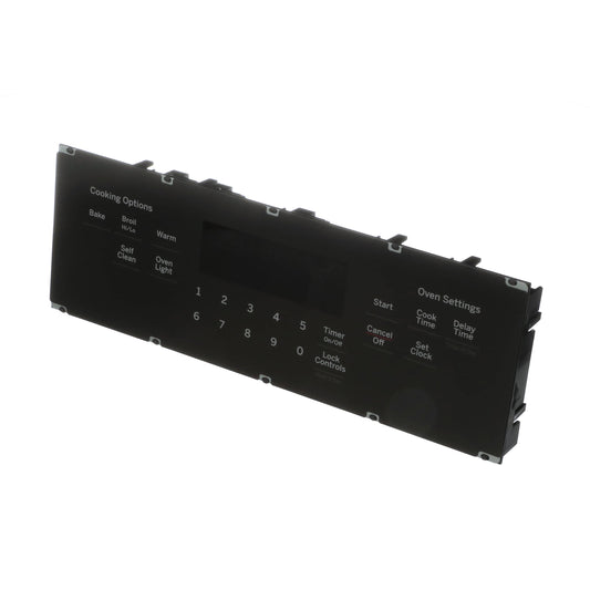 WB27X32140 GE Oven Control and Overlay
