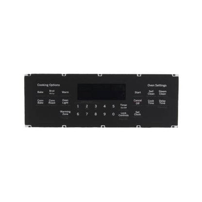 WB27X33138 GE Oven Control and Overlay Assembly
