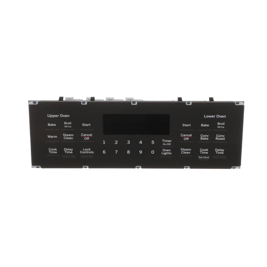WB27X36306 GE Oven Control Board and Faceplate Overlay