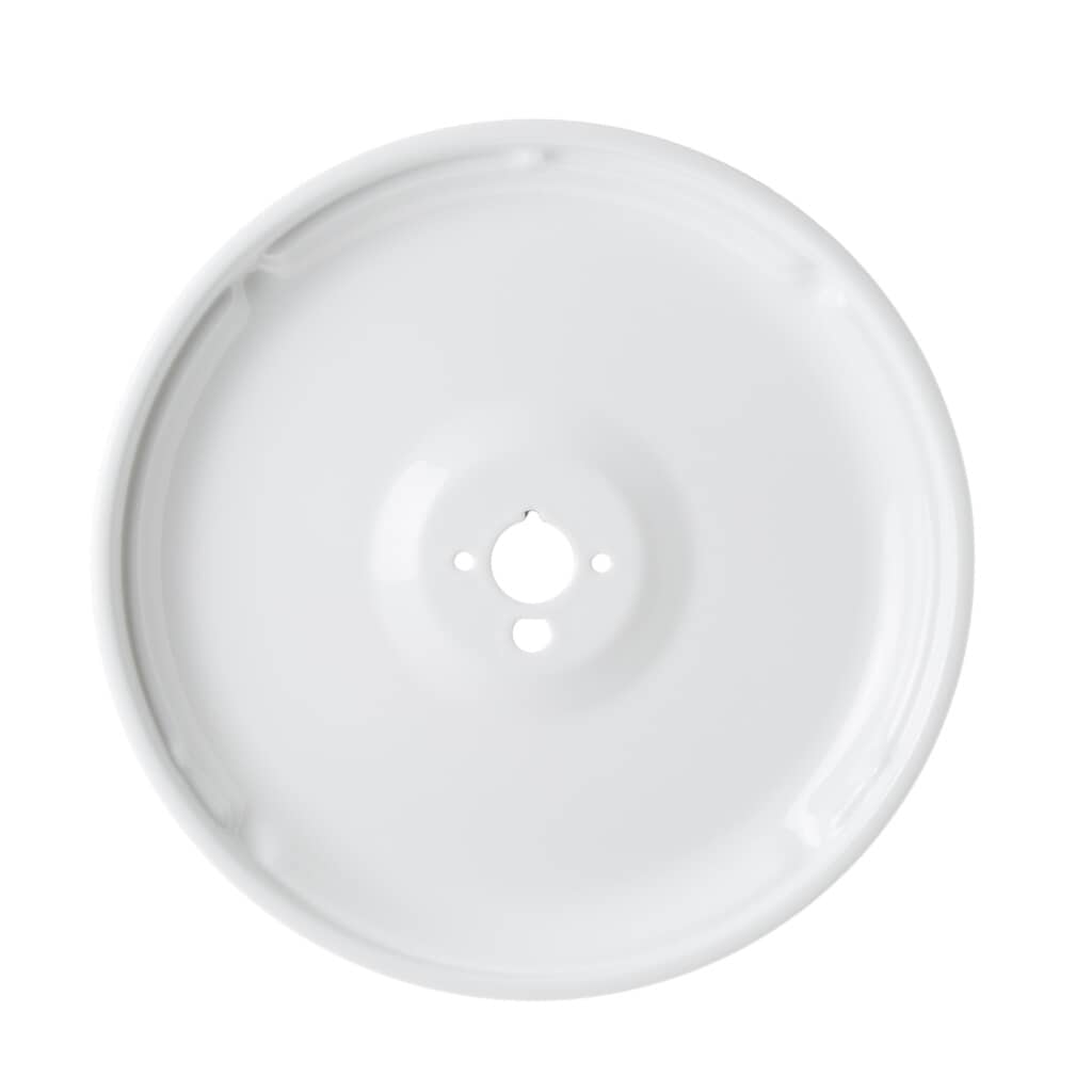 WB31K5081 GE Burner Drip Bowl (Small White)