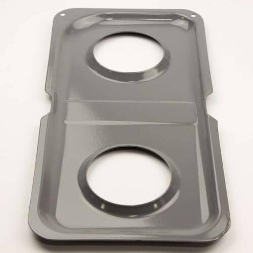 WB34K10014 GE Burner Drip Pan (Gray Left Side)