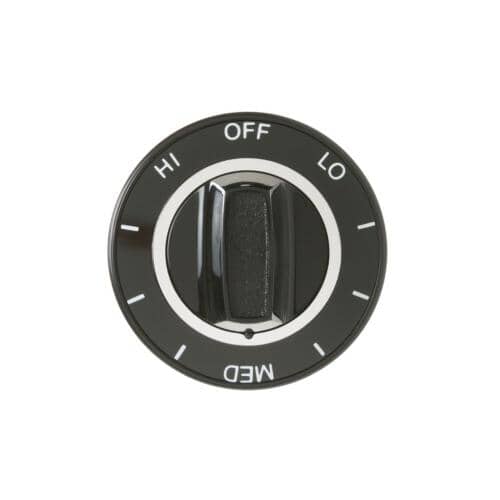 WB3K5069 GE Surface Burner Control Knob (Black)