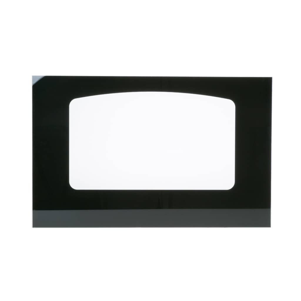WB57K10109 GE Outer Door Glass (Black)