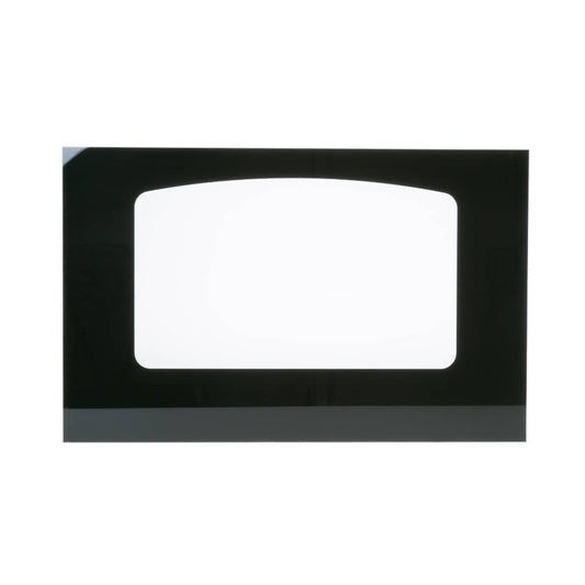 WB57K10109 GE Outer Door Glass (Black)