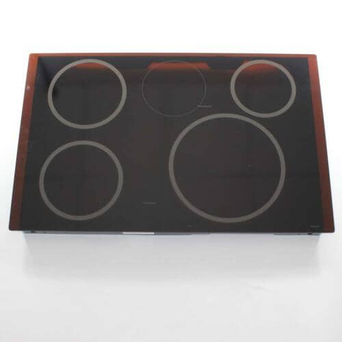 WB62X20972 GE Glass Main Top Assembly (Black)