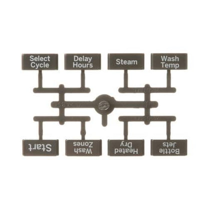 WD09X21694 GE User Interface Buttons Assembly