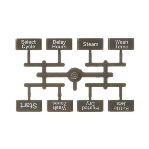 WD09X21694 GE User Interface Buttons Assembly
