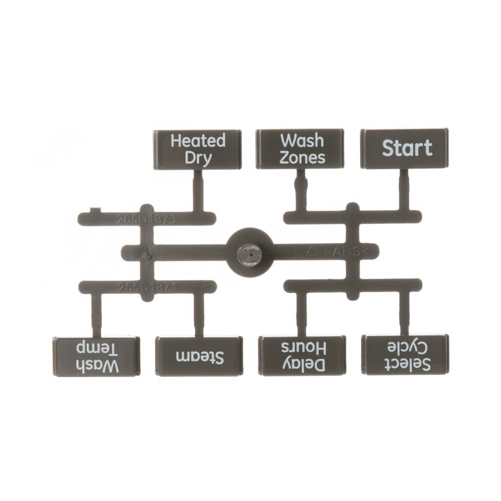 WD34X11858 GE Outer Door Assembly