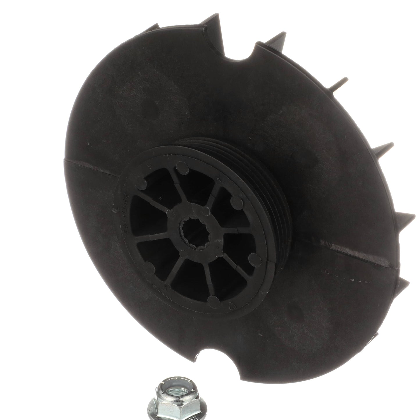 WH03X32218 GE Motor Pulley & Nut (1/3 HP)