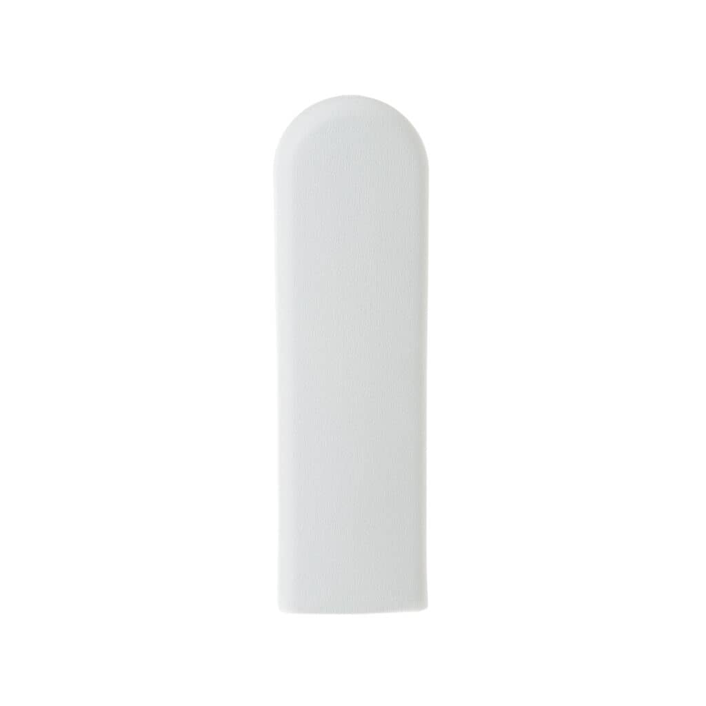 WR12X10207 GE Handle Bottom End Cap (White)