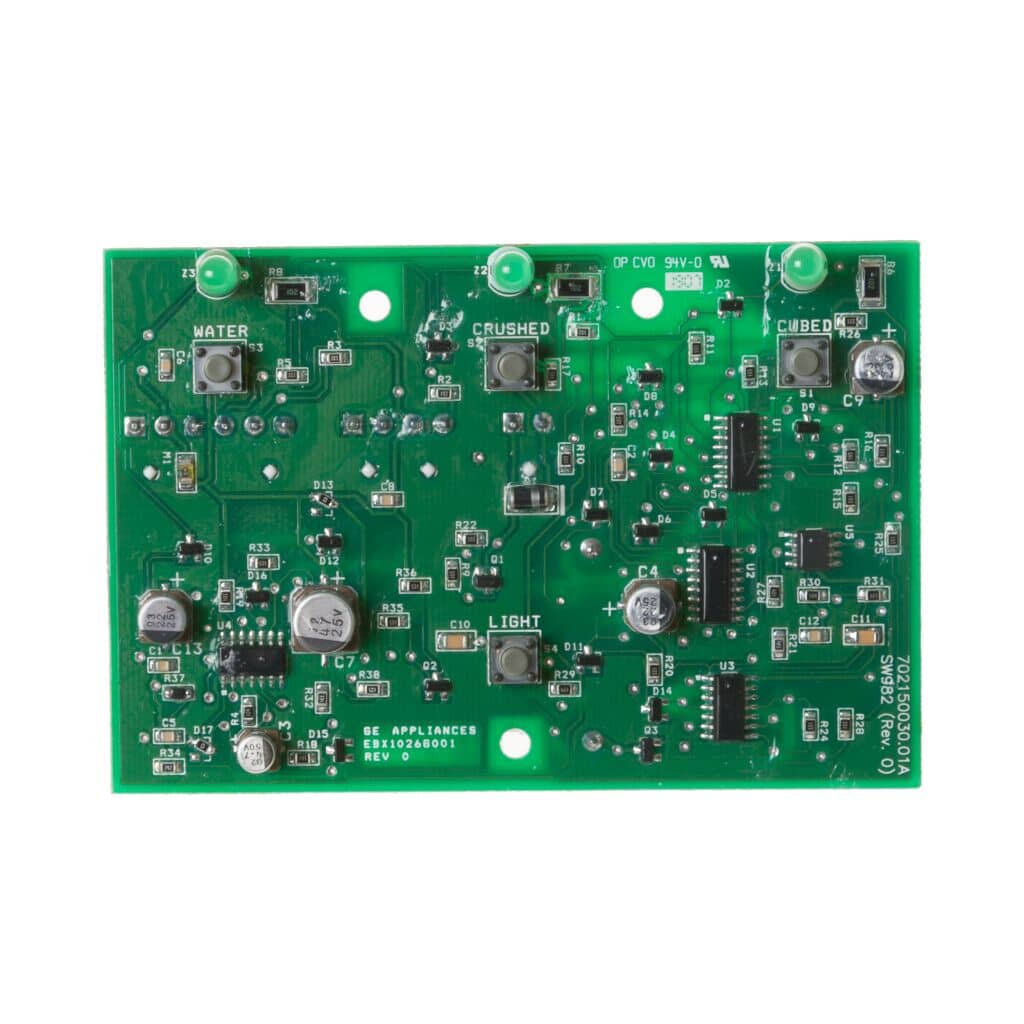 WR55X10270 GE Dispenser Control Board