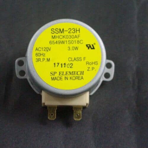 6549W1S018C LG Turntable Motor
