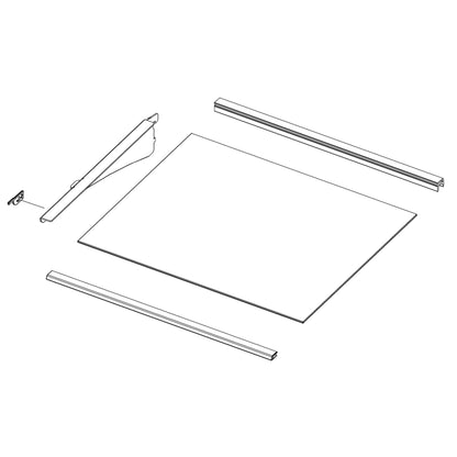 DA97-20043A Samsung Shelf Assembly