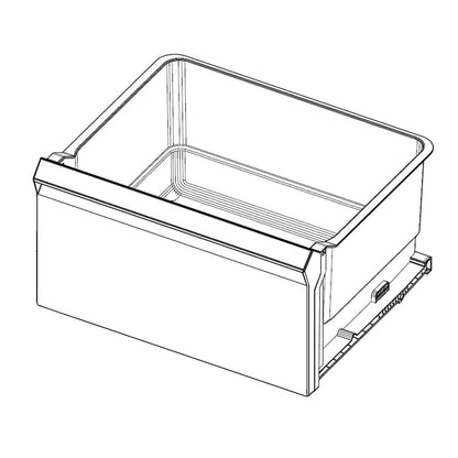 DA97-20627A Samsung Crisper Drawer Assembly