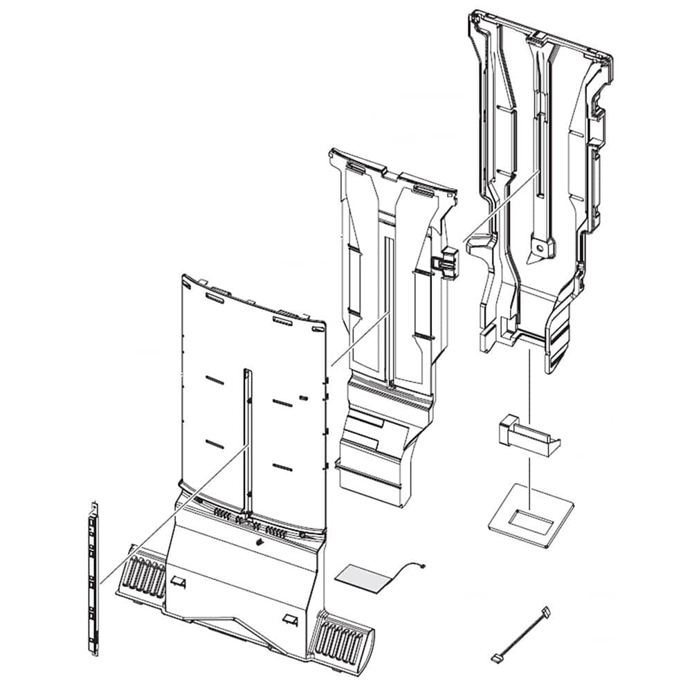 DA97-21004A Samsung Duct/Cover Assembly
