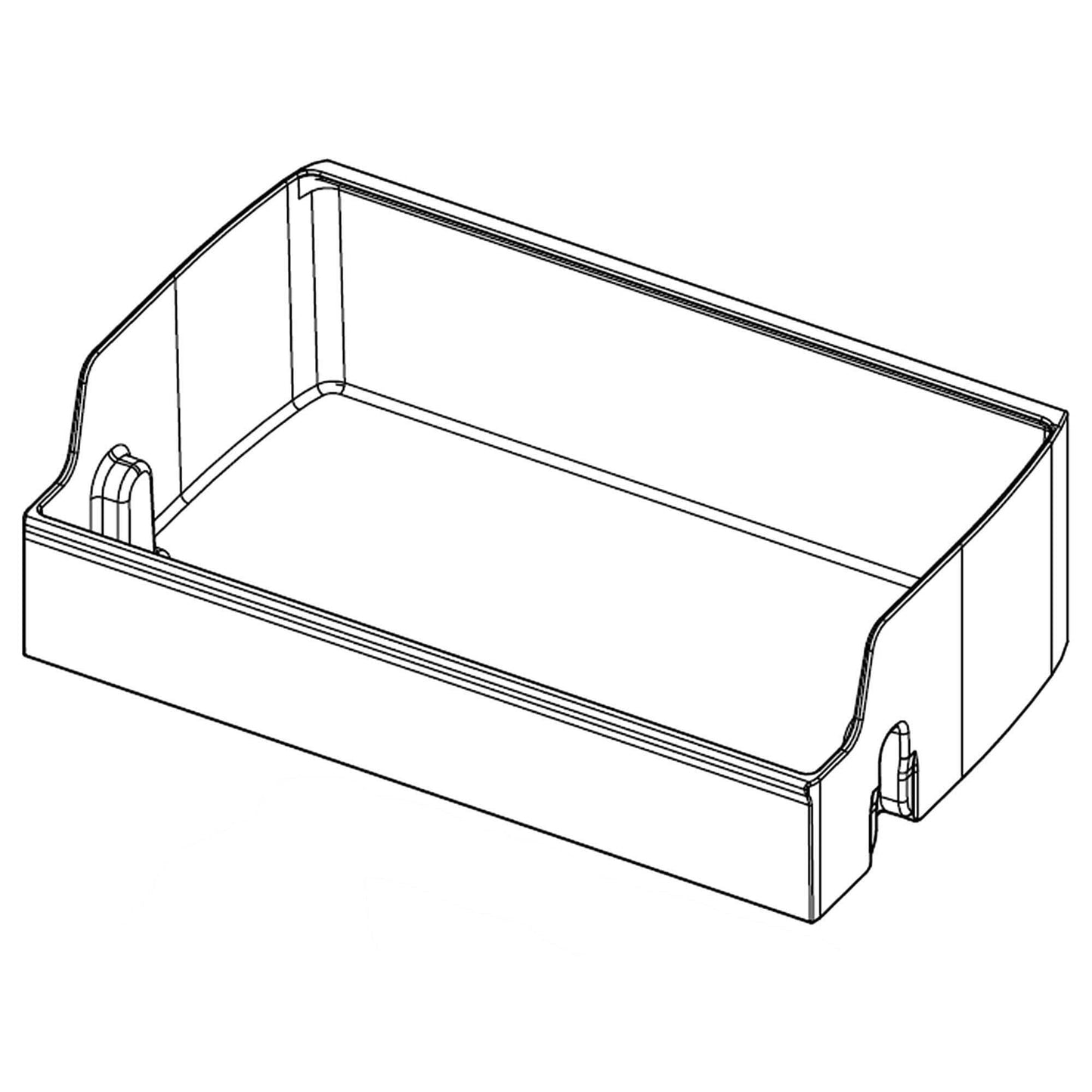 DA97-21960E Samsung Middle Door Shelf Bin