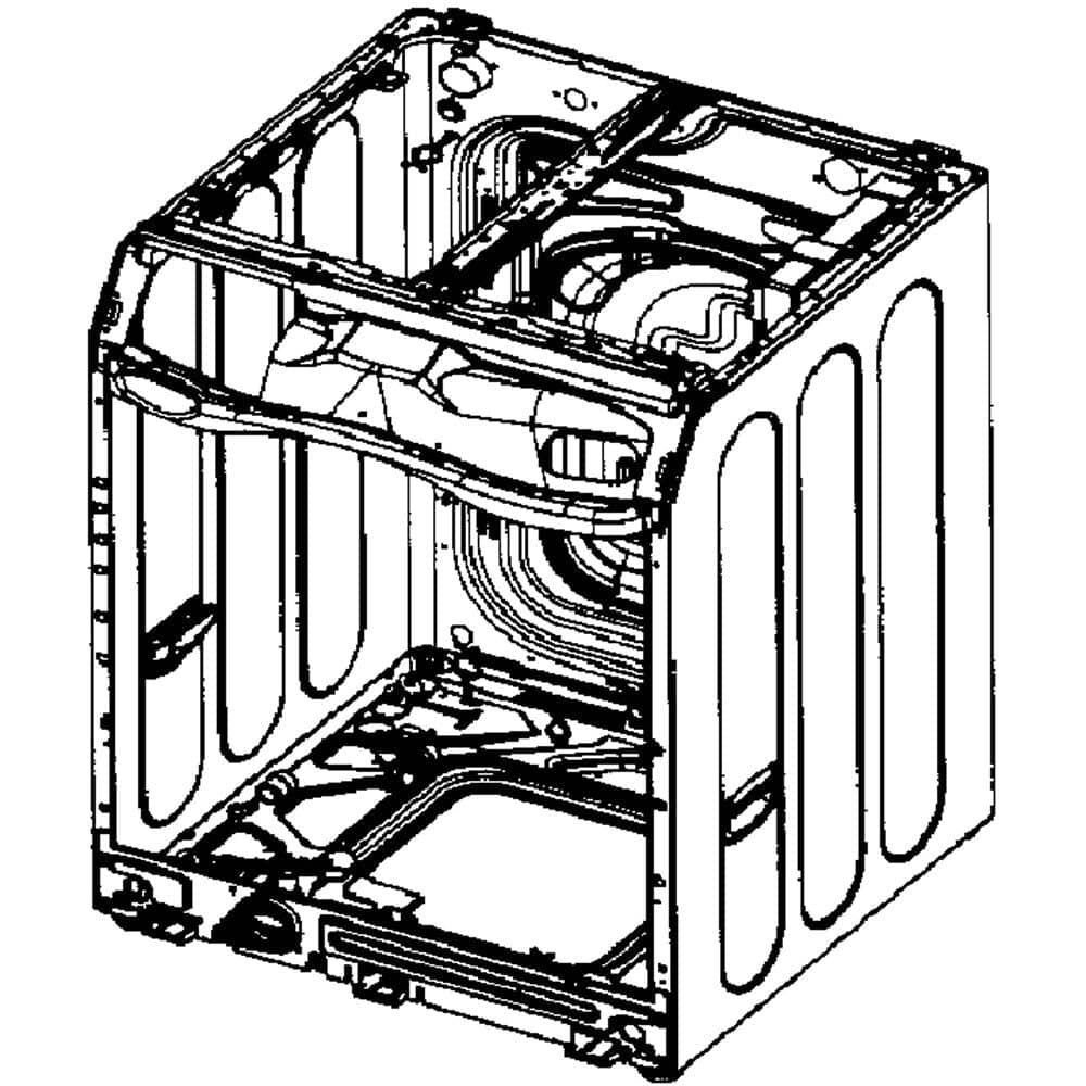 DC97-16006B Samsung Drawer Housing Assembly