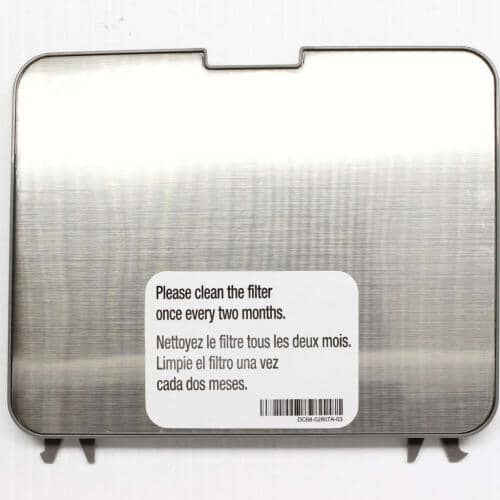 DC97-16018F Samsung Filter Cover Assembly