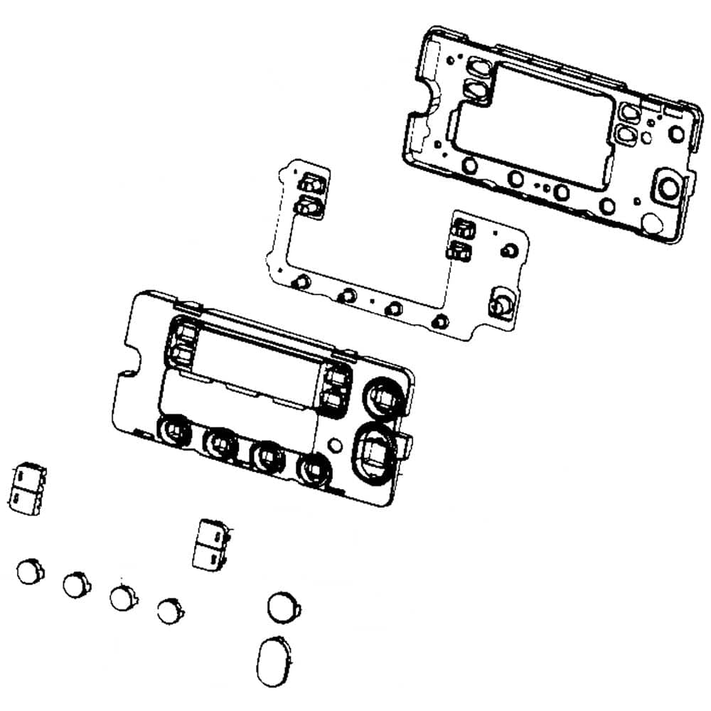 DC97-16764A Samsung Hinge Assembly (Right)