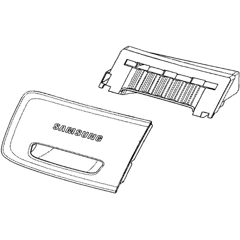 DC97-18109C Samsung Dispenser Drawer Handle