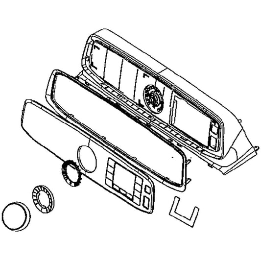 DC97-18553P Samsung Control Panel Assembly