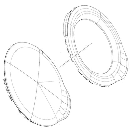 DC97-19171A Samsung Door Cover Assembly