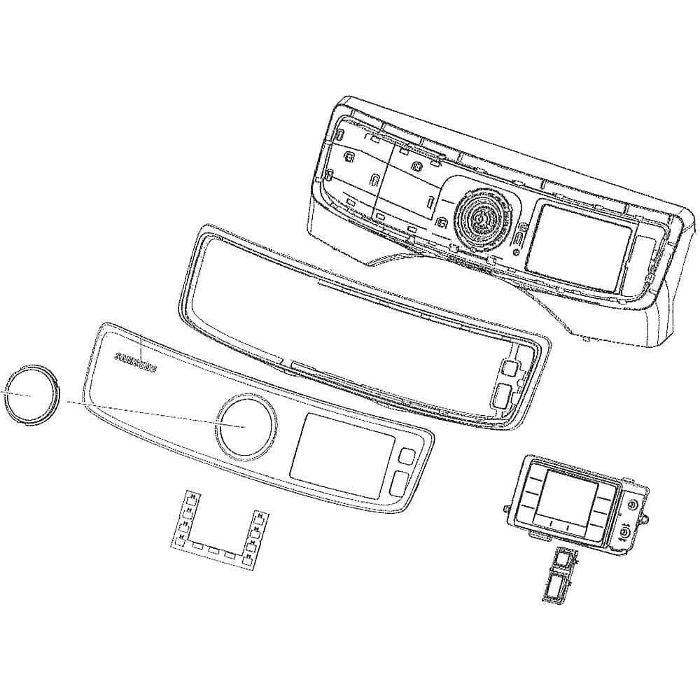 DC97-19327E Samsung Control Panel