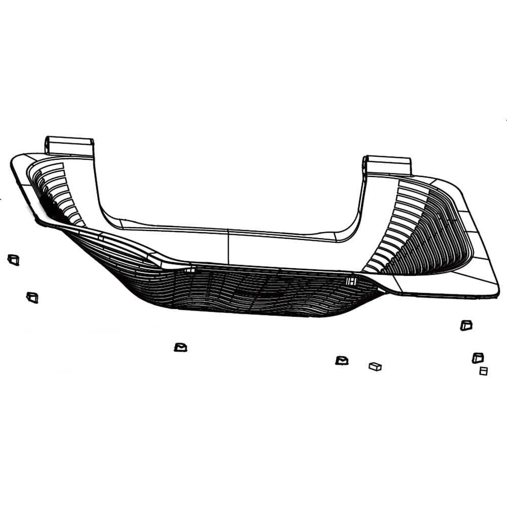 DC97-19564A Samsung Washing Lid