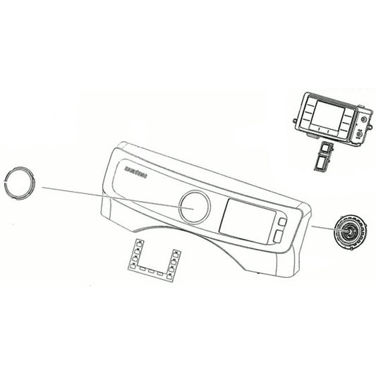 DC97-20813A Samsung Control Panel