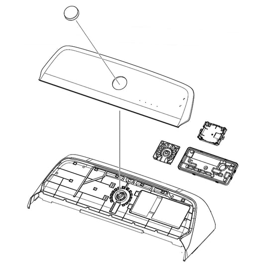 DC97-22947C Samsung Control Panel Assembly