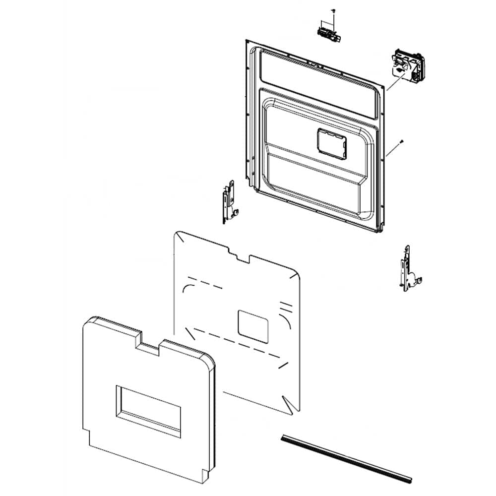 DD97-00607E Samsung Inner Door Assembly