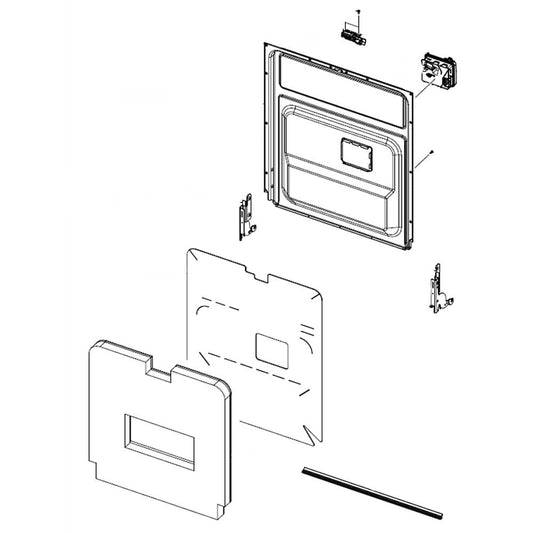 DD97-00607E Samsung Inner Door Assembly