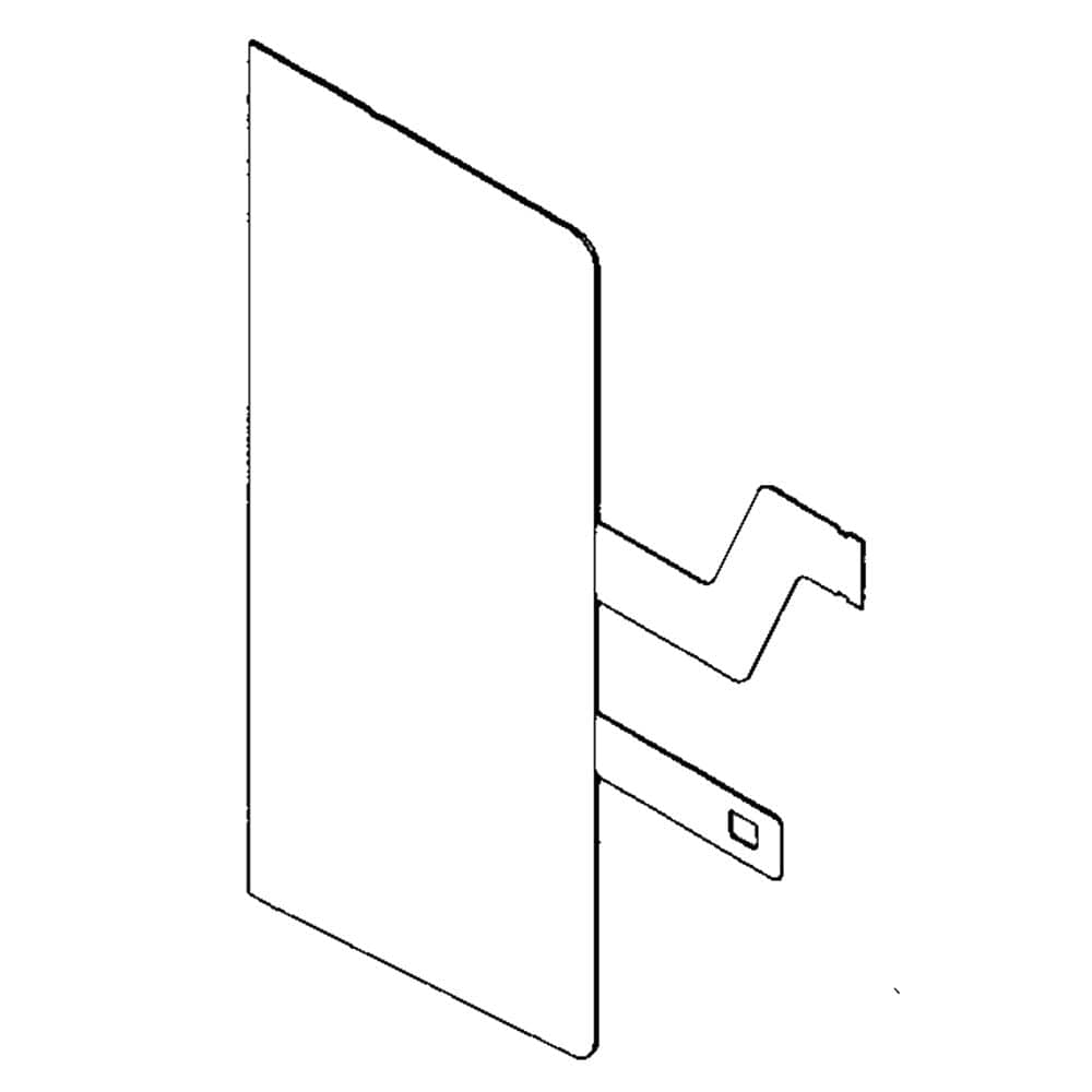 DE34-00389E Samsung Touchpad/Membrane (Black)
