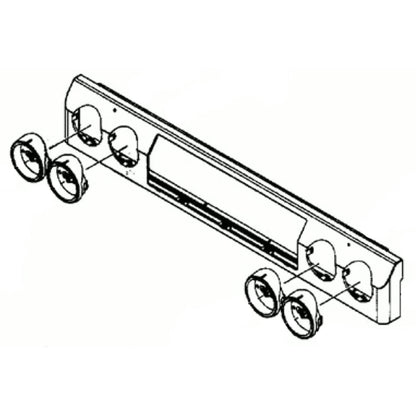 DG94-00888L Samsung Sub Assembly Control (Stainless)
