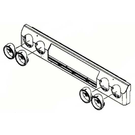 DG94-00888L Samsung Sub Assembly Control (Stainless)