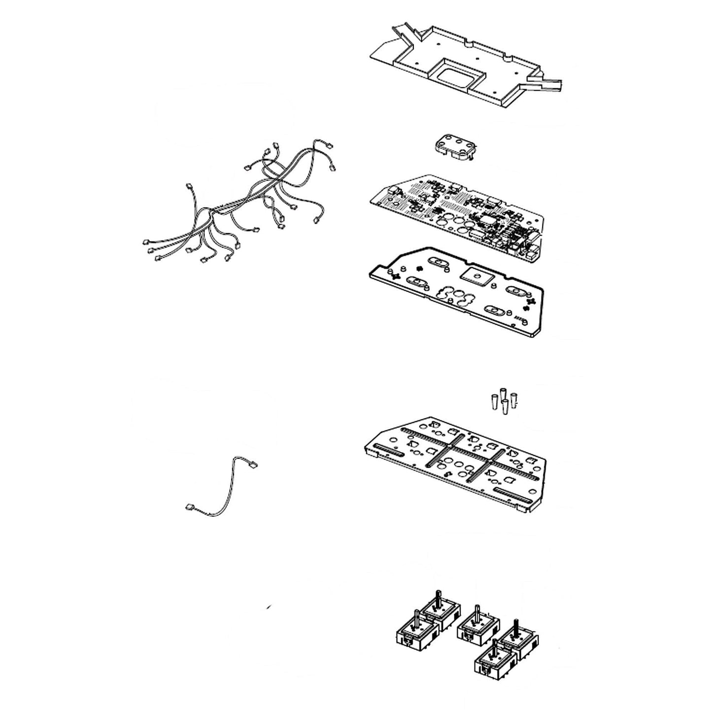 DG94-01470A Samsung Control Board Assembly