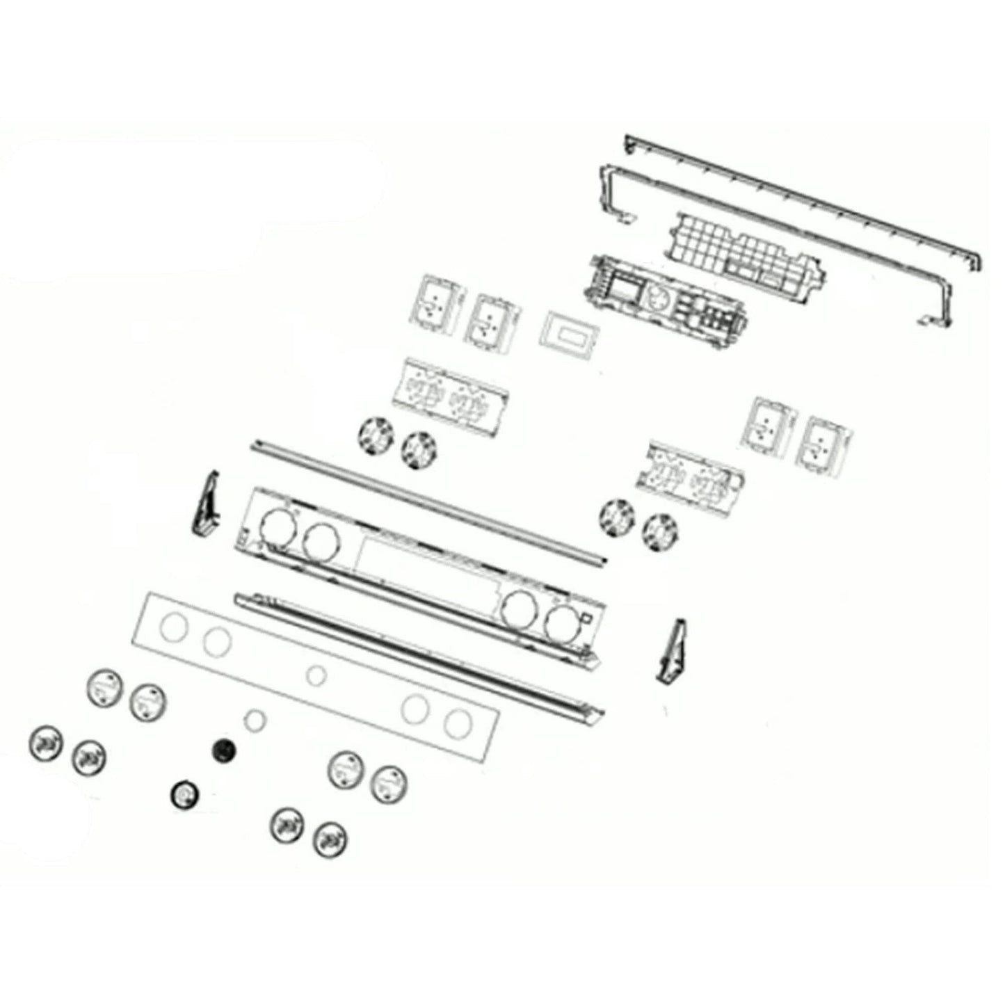DG94-03550B Samsung Control Panel Assembly