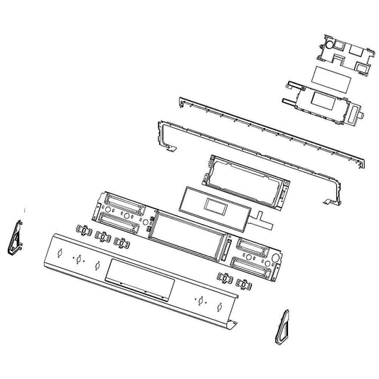 DG94-03580B Samsung Control Panel Assembly