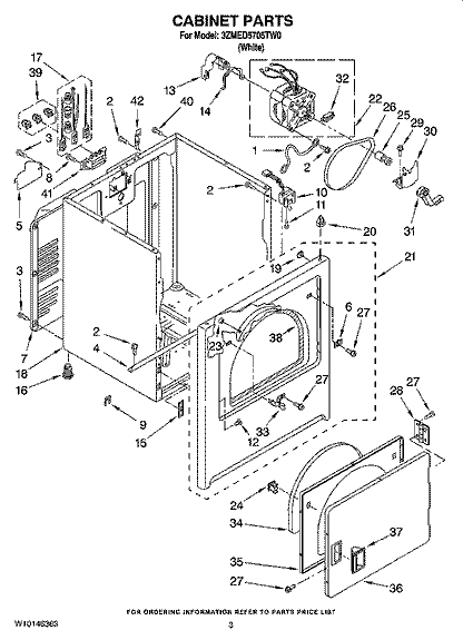 279827 Drive Motor with Pulley