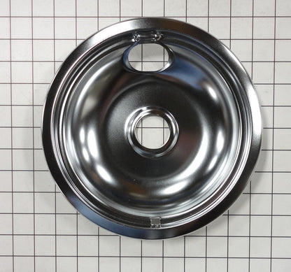 W10196405RW Whirlpool 8 Inch Burner Drip Pan