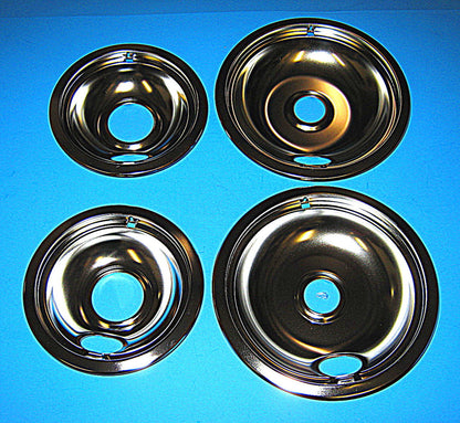 W10278125 Whirlpool Chrome Drip Bowl Kit