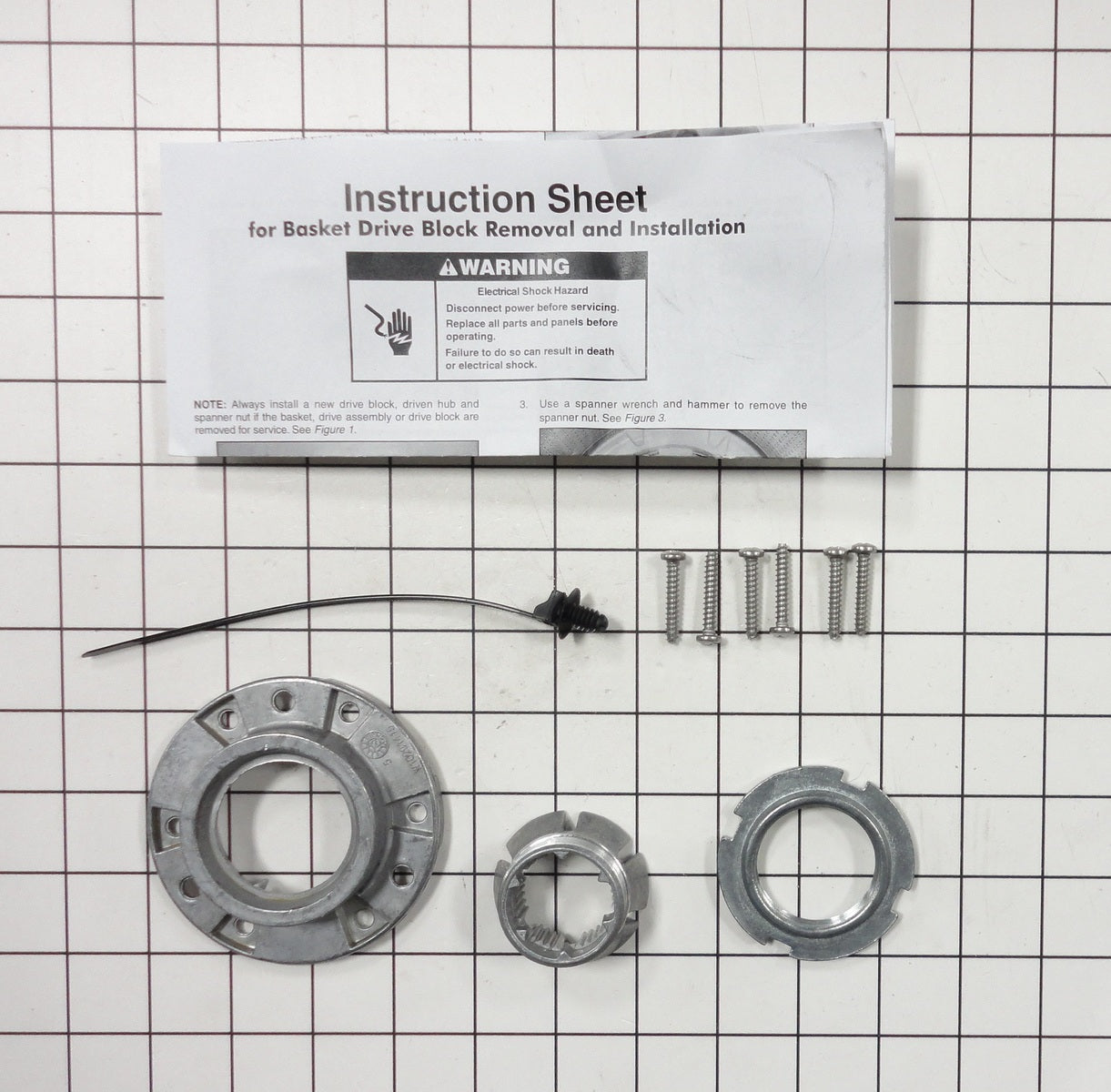 W10324651 Whirlpool Tub Hub Kit